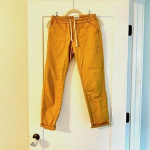 PACT Women's Tuscan Sun Woven Twill Roll Up Pant XS